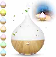 Diffusore Oli Essenziali 250ml - Aromaterapia Con Luce Notturna, Ultrasuoni, Senza BPA - Foto 10