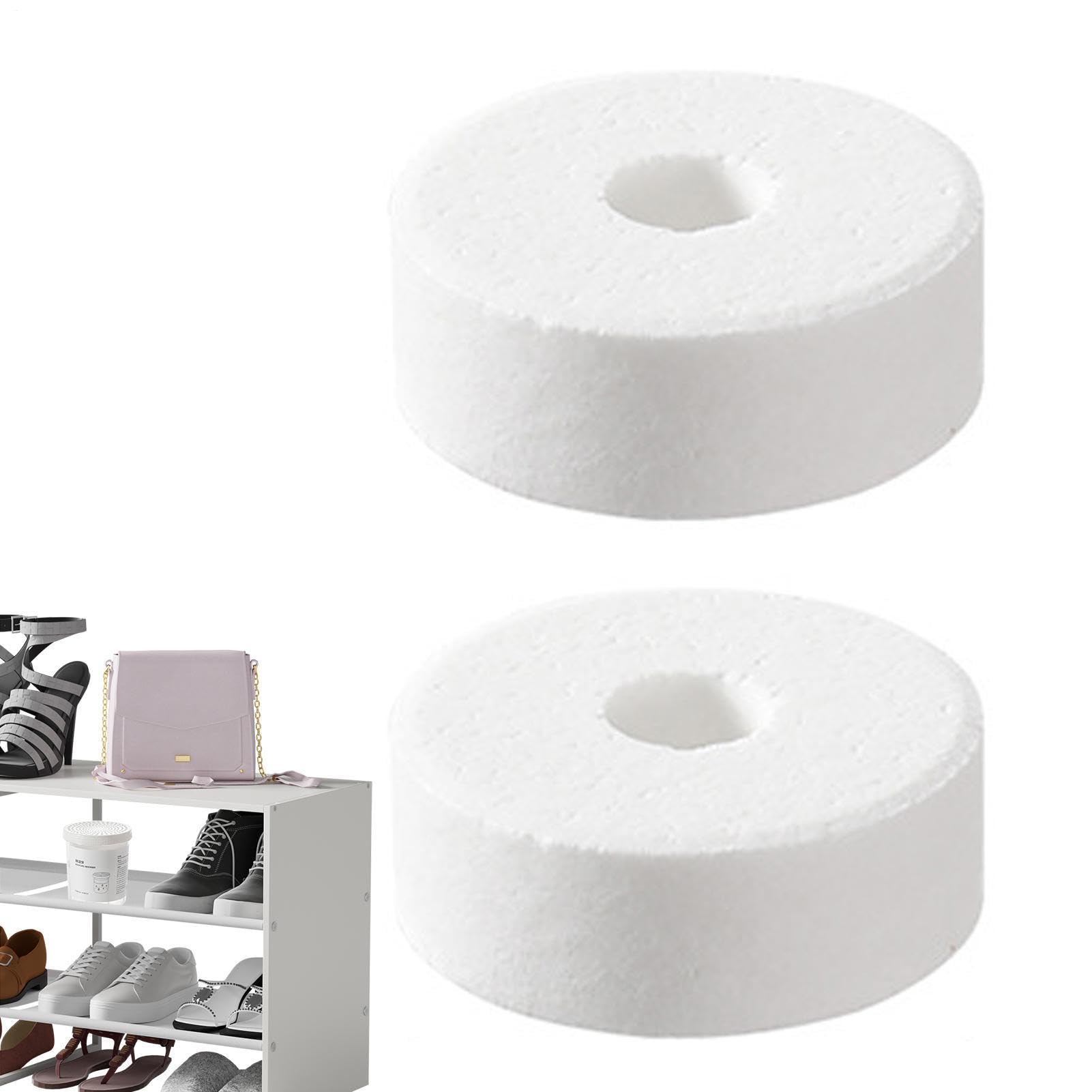 Deumidificatore 10,5 x 12,3 x 14 cm, assorbe l'umidità in ABS, ricaricabile, non profumato, scatola di controllo 'umidità, ricaricabile, per cucina, bagno, armadio