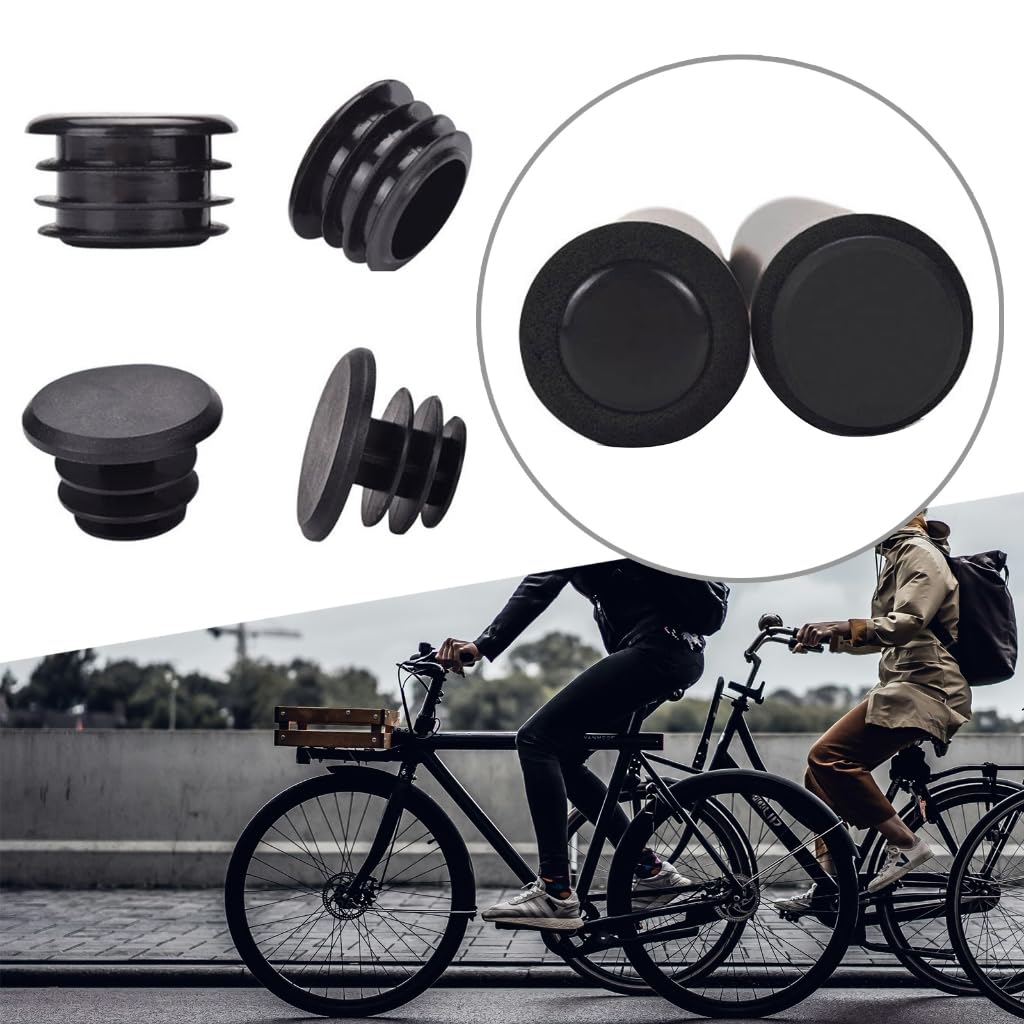 10 PCS Bike Handlebar End Plugs, Bicycles Handlebar End Plugs Caps Bicycles Handlebar Grips End Caps for Bicycles Mountain Bicycles