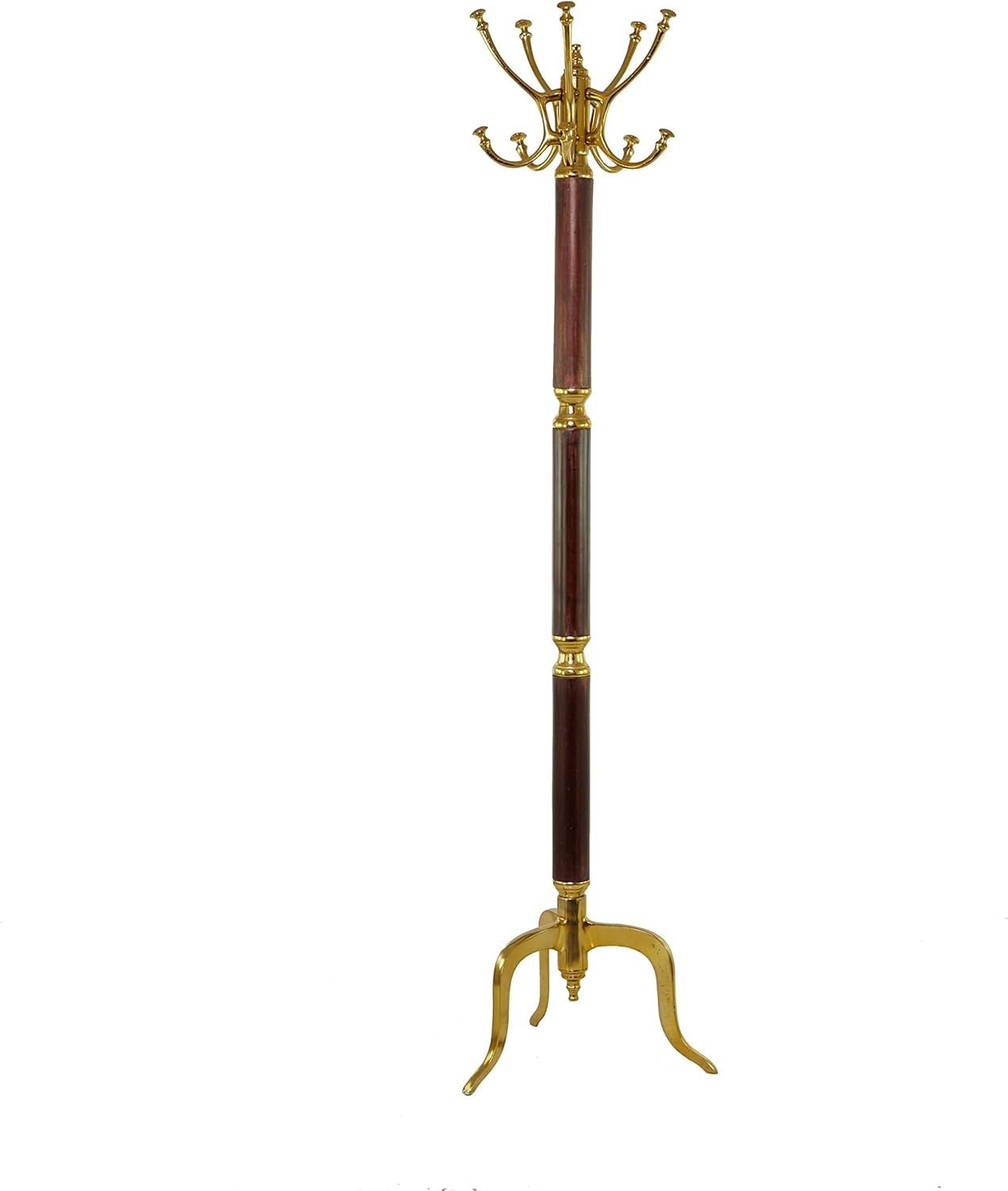 Deco 79 Glam Aluminum Coat Rack, Gold : Home & Kitchen