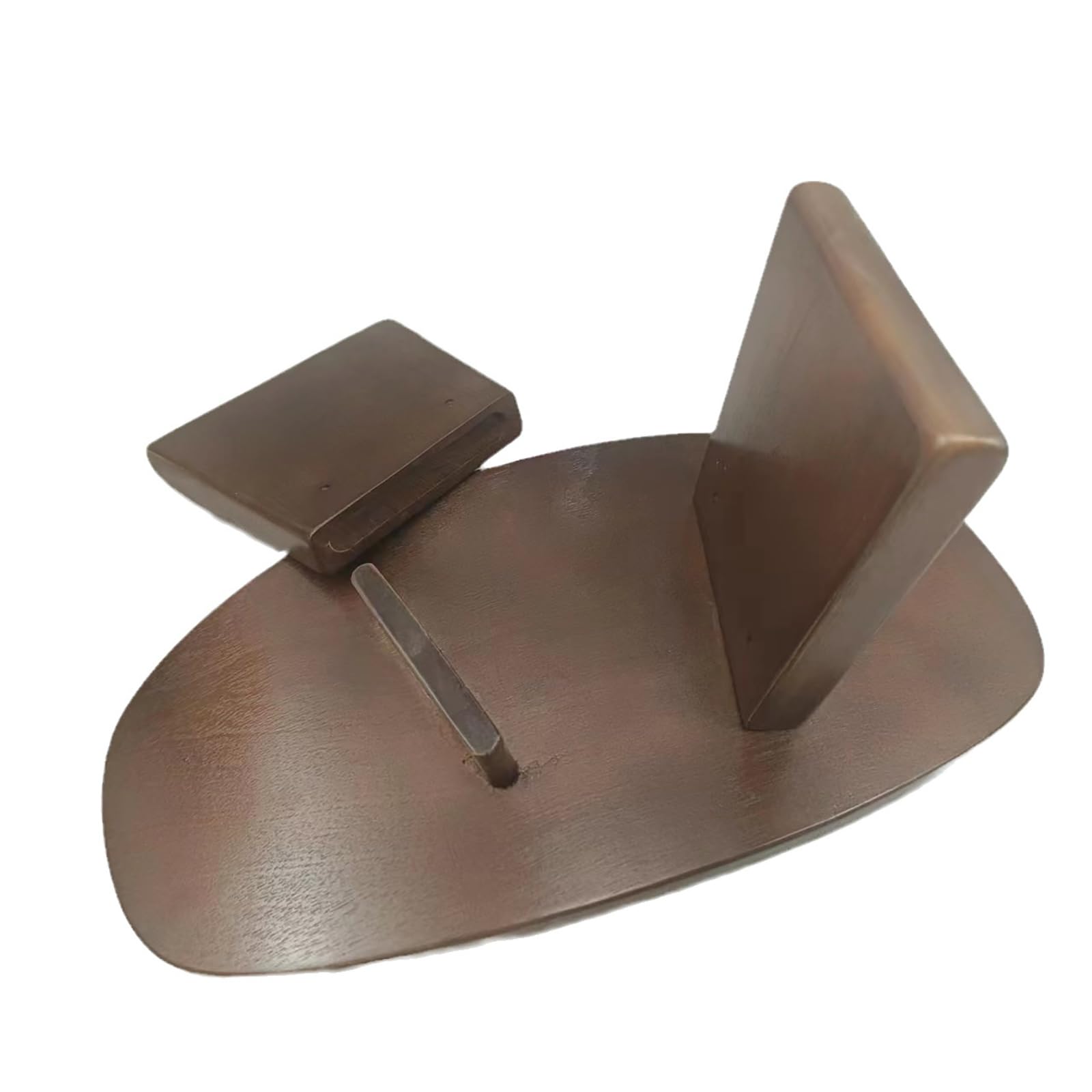 TsoLay Banc de Méditation, Tabouret de Méditation Portable, Siège Ergonomique Incliné avec Bords Arrondis, Ergonomique à Genoux en Bois Écologique Fait à la Main, pour la Prière Assise à Genoux