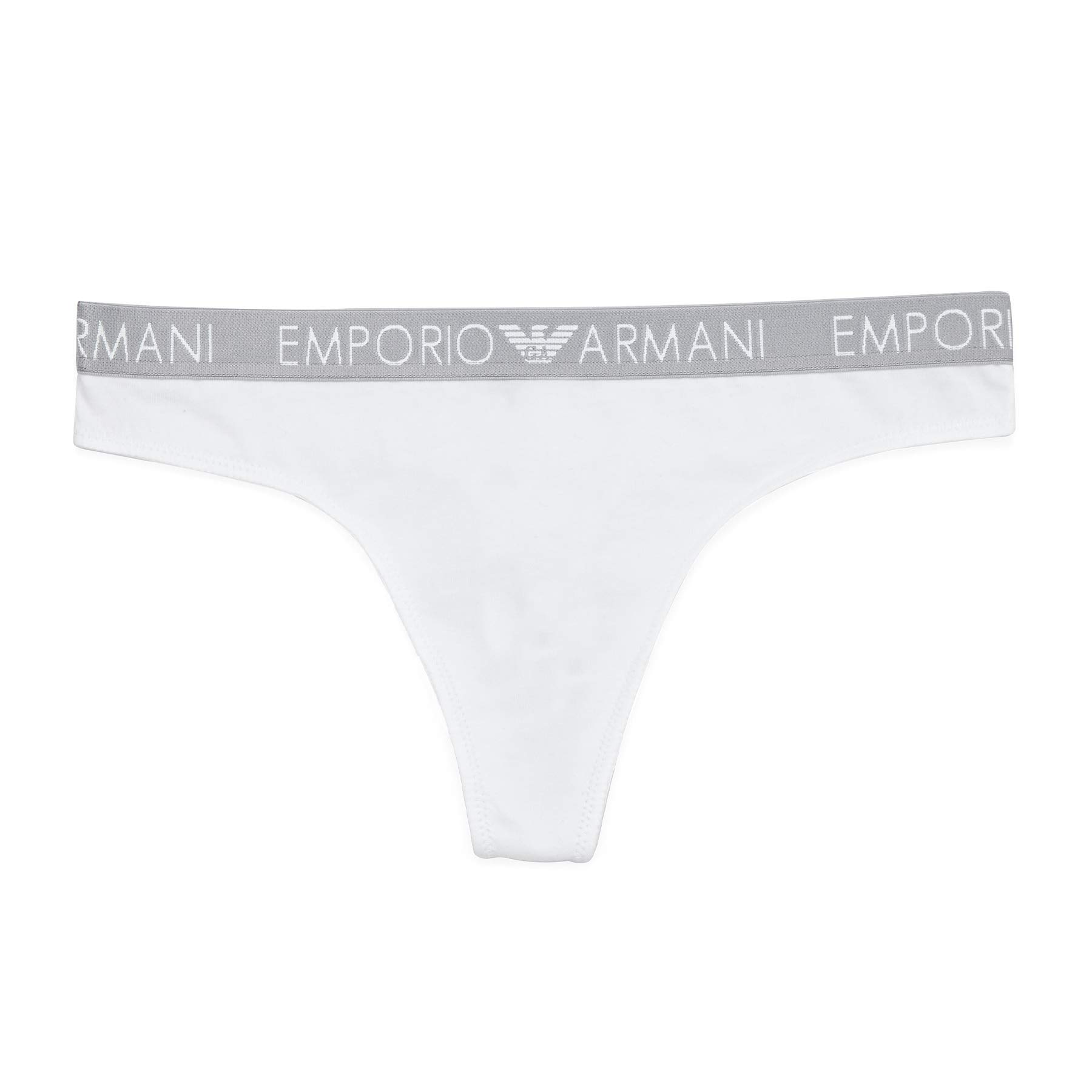 Emporio Armani Damen Emporio Armani Women's Iconic Cotton 2-Pack Thong Unterwäsche (2er Pack)