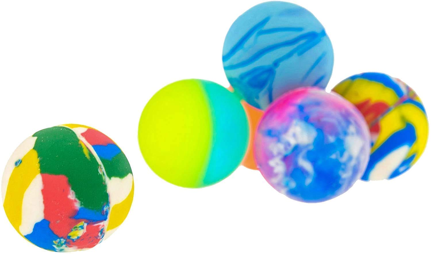 Firstly Traders 5pcs Mini Sport Balls Crazy Balls Dark Playing Sport Ball for Kids Children Favors Size 40 mm Outdoor Fitness Toys 3