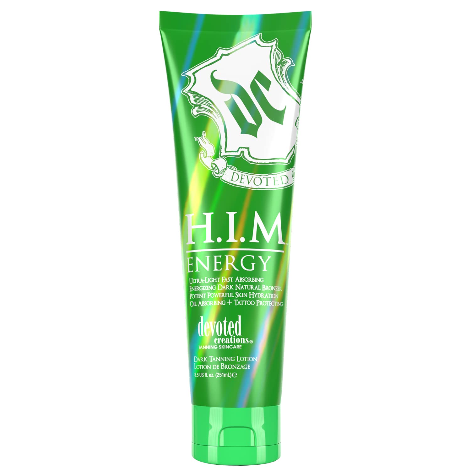 Devoted Creations H.I.M Energy Dark Natural Bronzer Tanning Lotion (251ml)