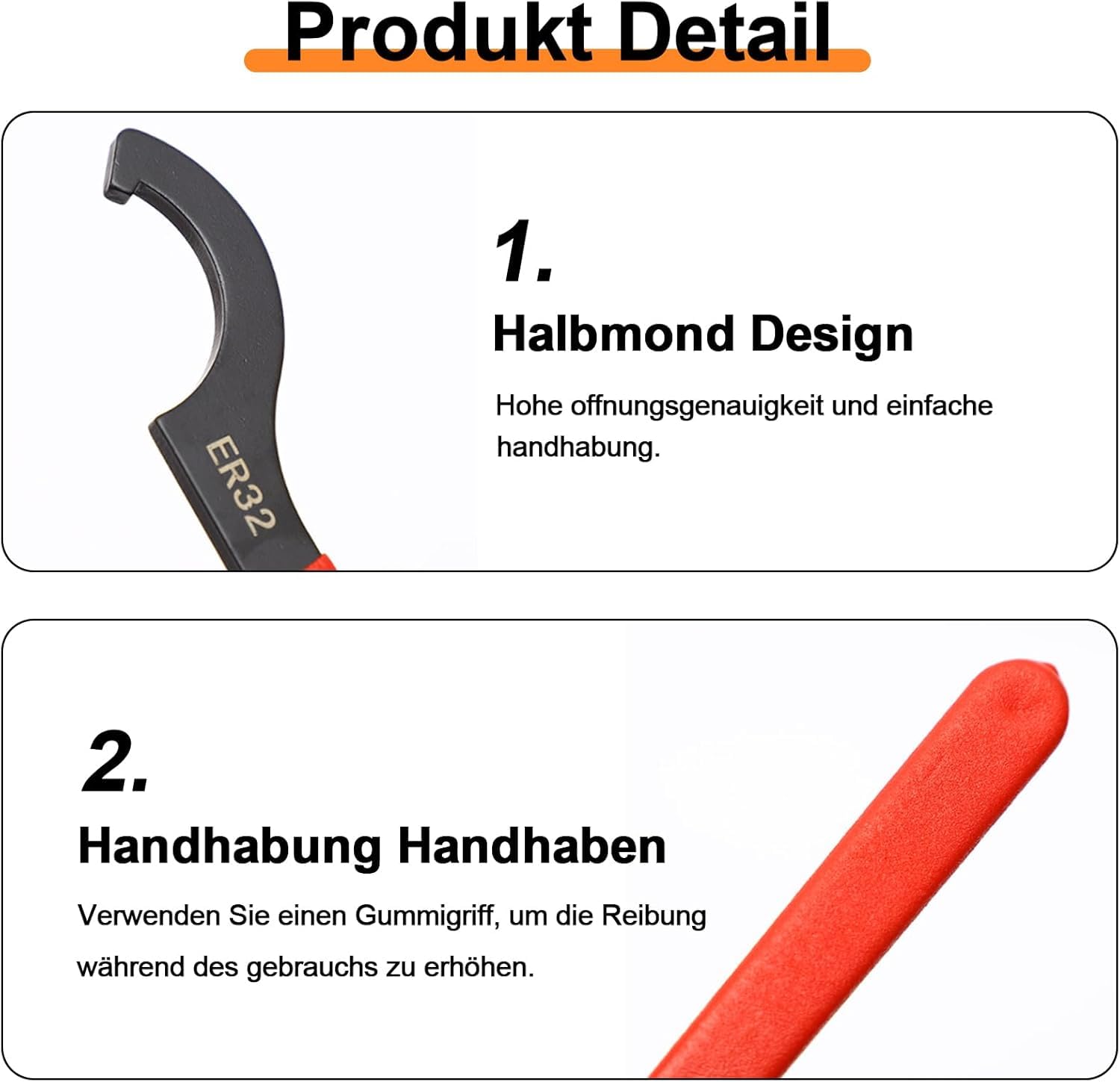 Clé à Ergot à Encoche, Clé à Crochet 4 Pièces, Universelle C