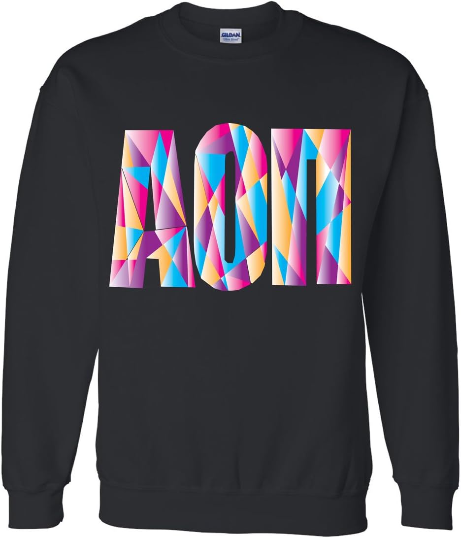 VictoryStore Apparel - Alpha Omicron Pi Crewneck Sweatshirt