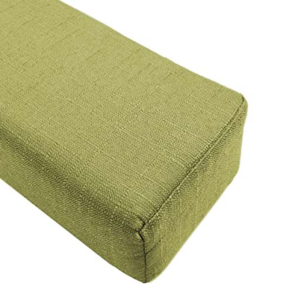 Lujosa almohada de relleno de colchón de cama suave, rectángulo, funda de relleno de huecos entre cama/cabecero/pared, cojín extraíble para reposabrazos