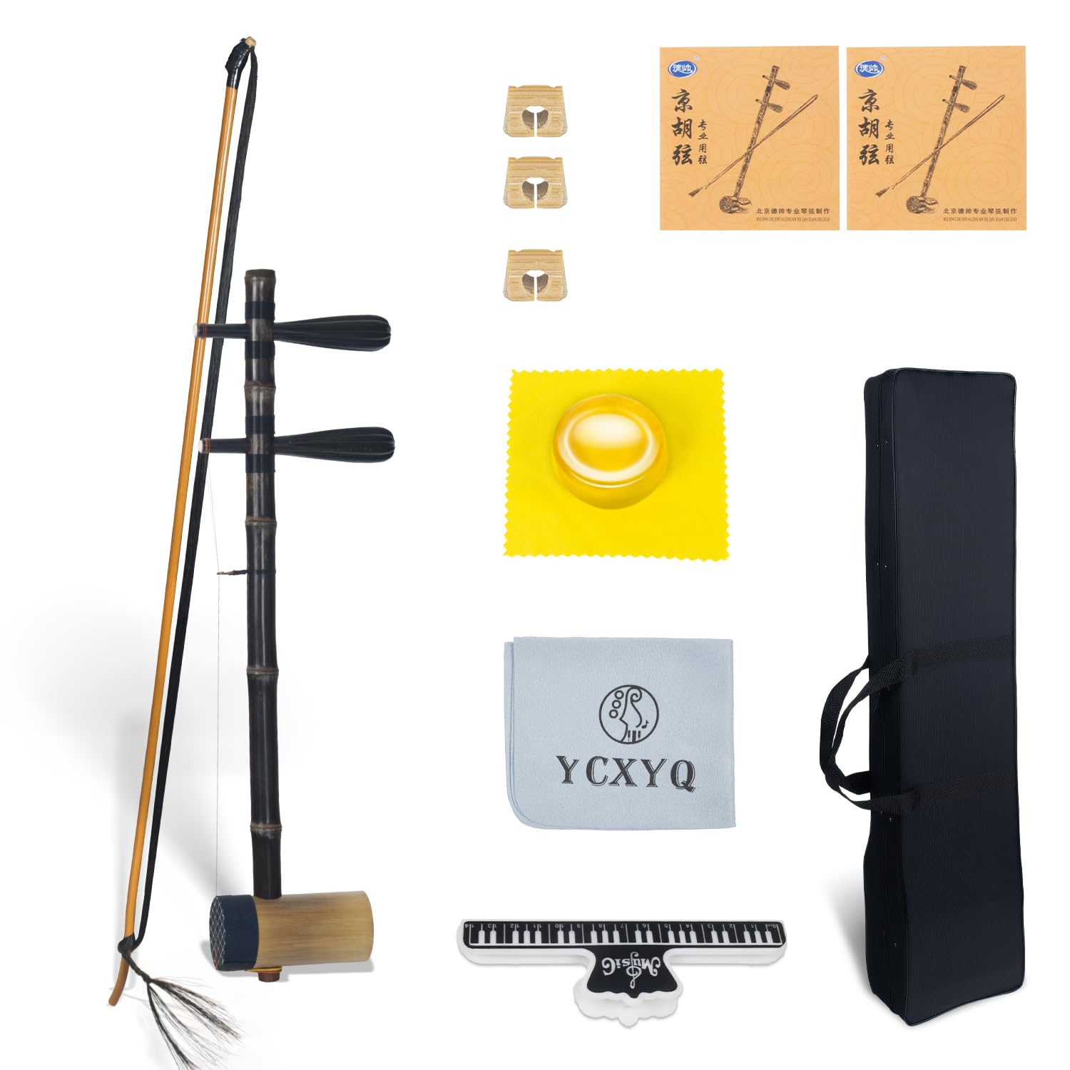 Erhuang – Zizhu Jinghu handgefertigter professioneller Jingju-Erhu-Bambus, Peking-Oper, Violine, Farbe, Holzachse, Jinghu, geeignet für Anfänger und Erwachsene
