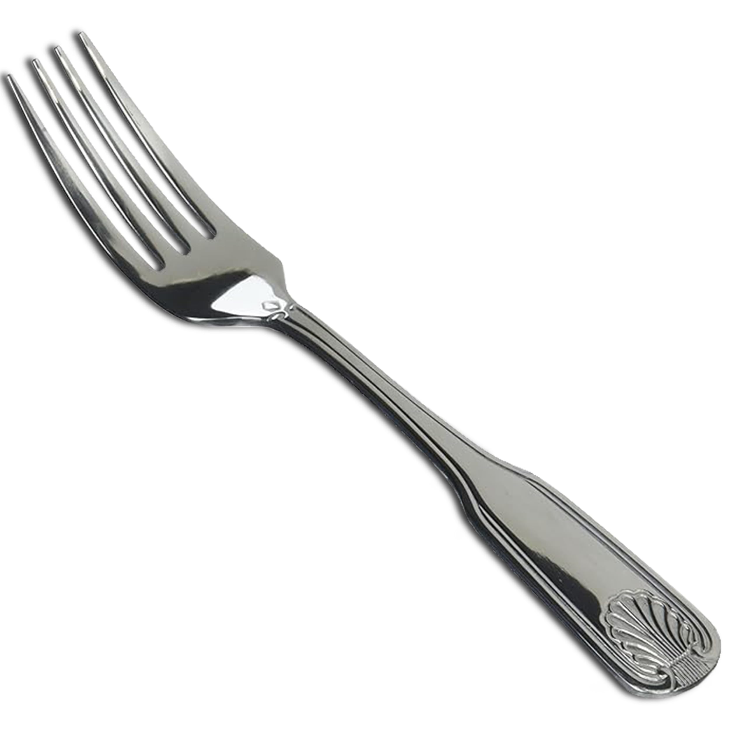 Winco St 12-Piece Toulouse Dinner Fork Set, 18-0 Extra Heavy Weight Stainless Steel, Silver