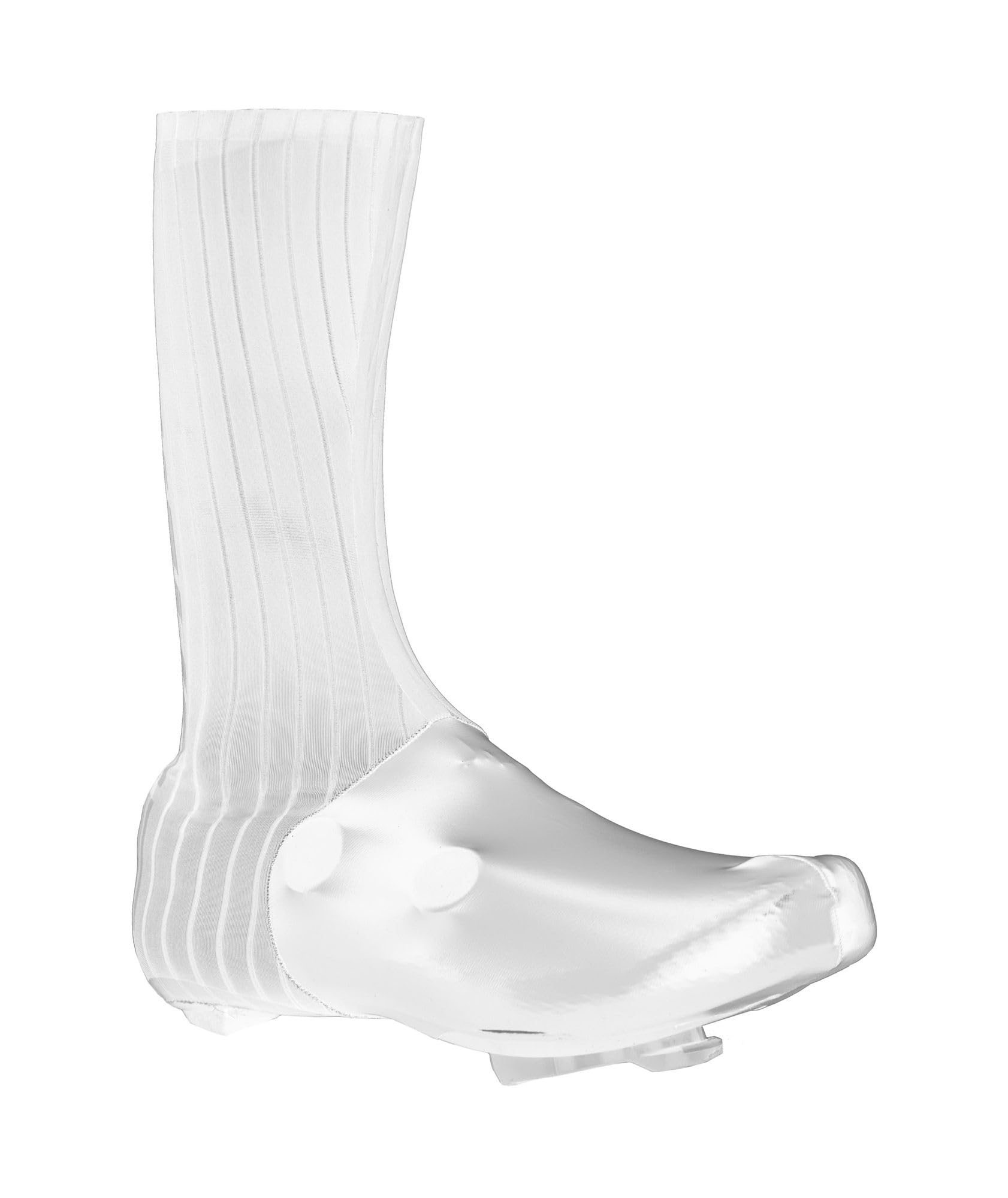 ??????(SANTINI) Men's Cycling Shoe Cover, White, XL~XXL