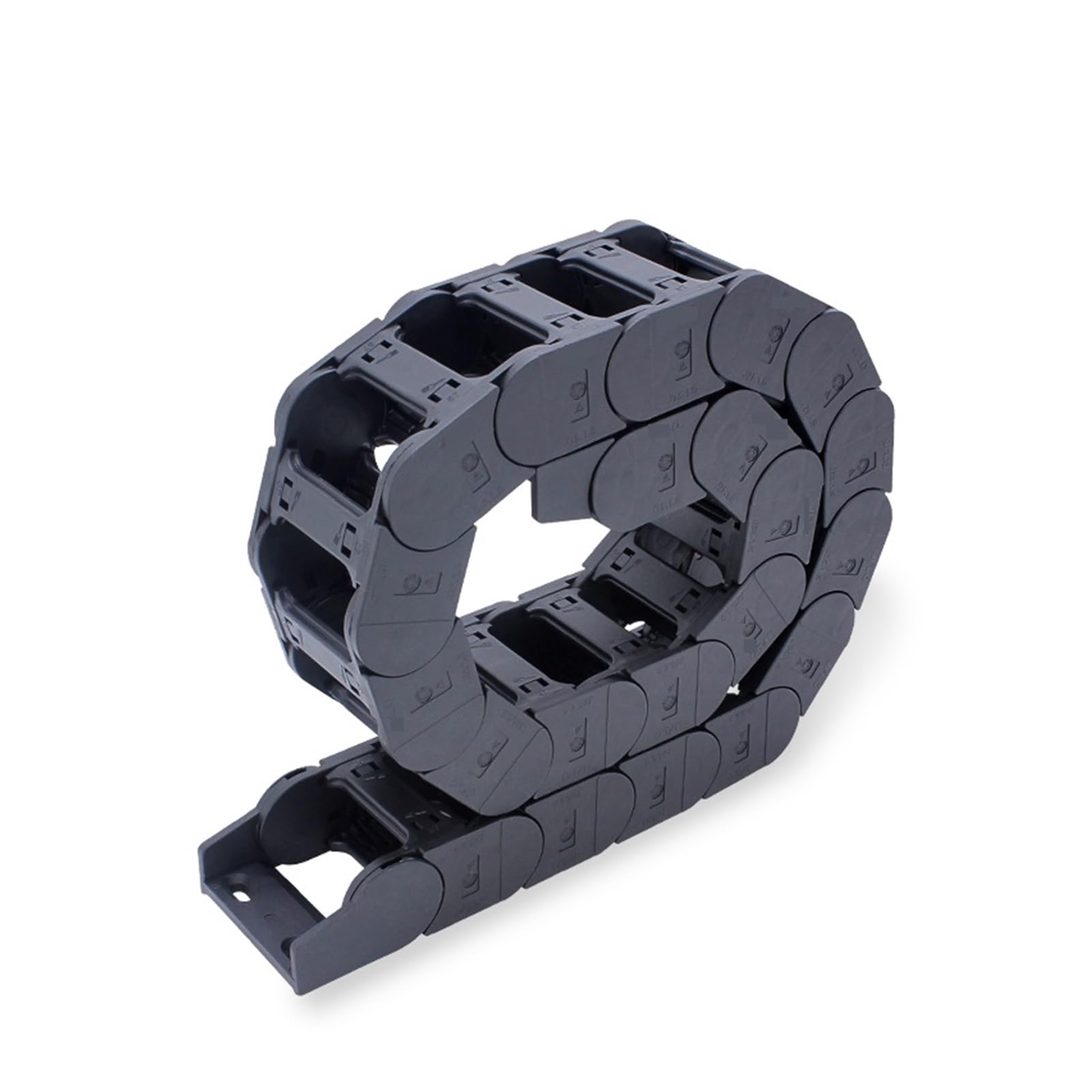 Cadena portacables Cadena portacables de 1 metro.Serie J25Q.1.S-Tipo puente abierto de ambos lados(75mm,25x77 mm-XJT)
