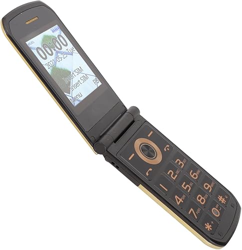 Miniatura 7 de ASHATA Teléfono con tapa resistente 4G, 4G para personas mayores con botón grande, teléfono celular con sonido claro para ancianos, pantalla doble,