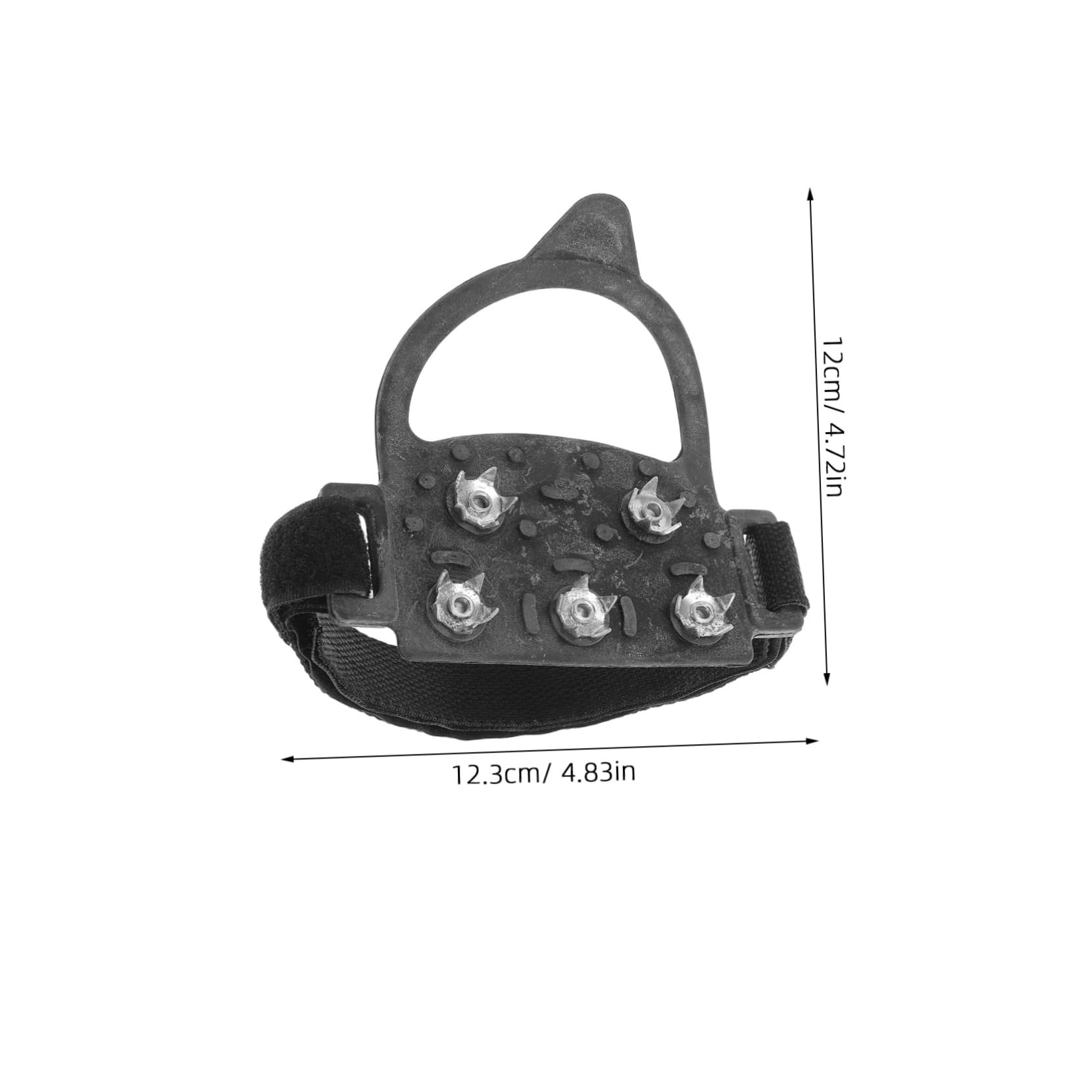 SUPVOX Mountaineering Shoe Cover Ice Cleats for Shoes Protection Traction Cleats Spikes