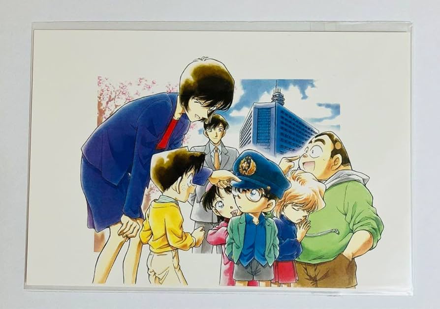 Amazon.co.jp: ポストカード あい哀 少年探偵団 青山剛昌世界展