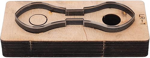 Miniatura 4 de Troquel de corte de cuero para bricolaje, troquelado de cuero de corte de metal, cortador de troquelado de acero de aleación para manualidades de