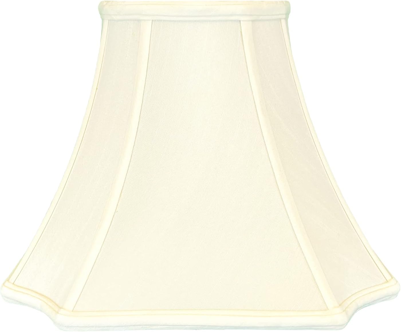 Uр Tо 40% оƒƒ Royal Designs Square Inverted Cut Corner Basic Lamp Shade, Eggshell, 6.5 x 13.5 x 10.5