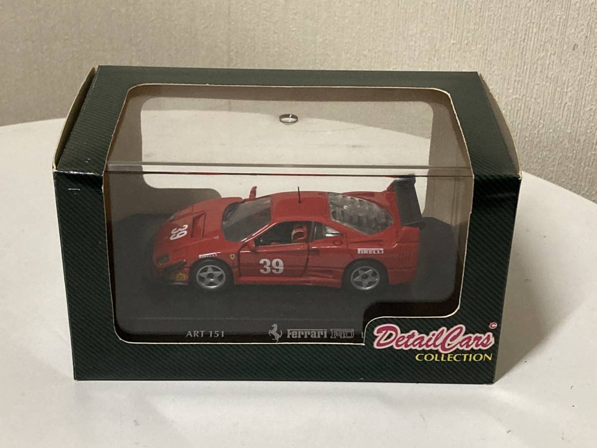 Amazon.co.jp: DetailCars Art.151 Ferrari F40 レーシング ディテール 