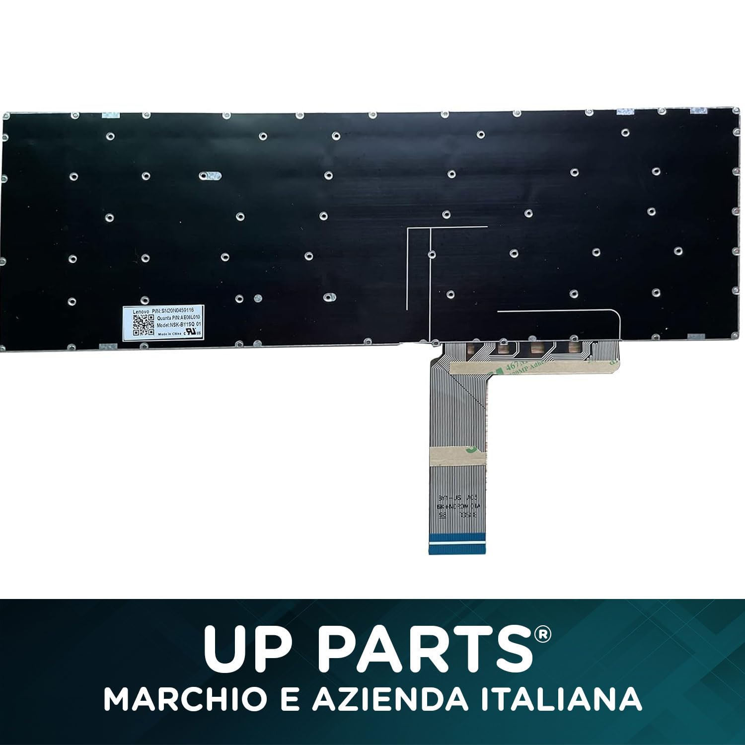 Tastiere Italiana Compatibile con Lenovo per Notebook Lenovo IDEAPAD V15-ADA 82C7 type V15-IIL 82C5 SN20N0459116 V15-ADA 82C7 82C5 81YD Grigio