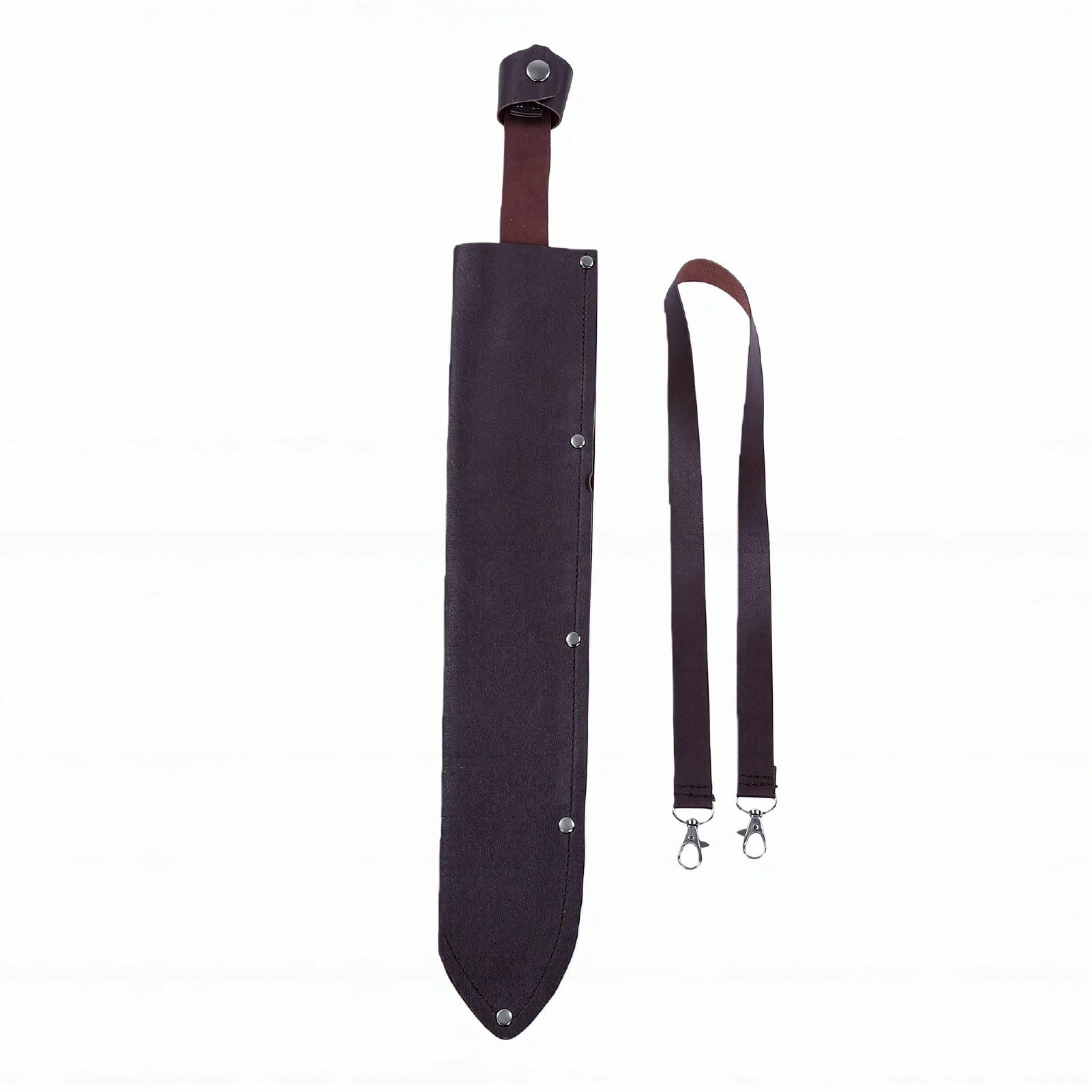 Cocoarm Sierra de Mano para Podar, Sierra Larga de Acero SK5 con Funda de Cuero, Hoja de 30,5 Pulgadas para Podar árboles, Acampar, Jardinería Al Aire Libre, de Madera de Haya, Correa para el Hombro