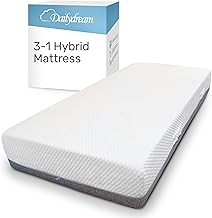 Dailydream 3in1 Matratze | Hybrid Taschenfederkern, Kaltschaum und Memory Foam | atmungsaktiv & anpassungsfähig | 90x200x26cm