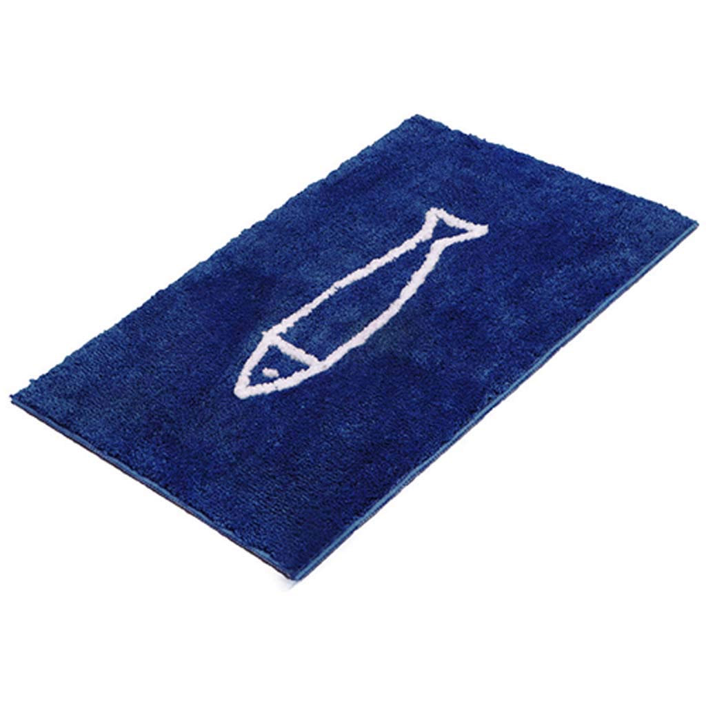 Tapis absorbant de salon poisson dessin animé pour une maison propre