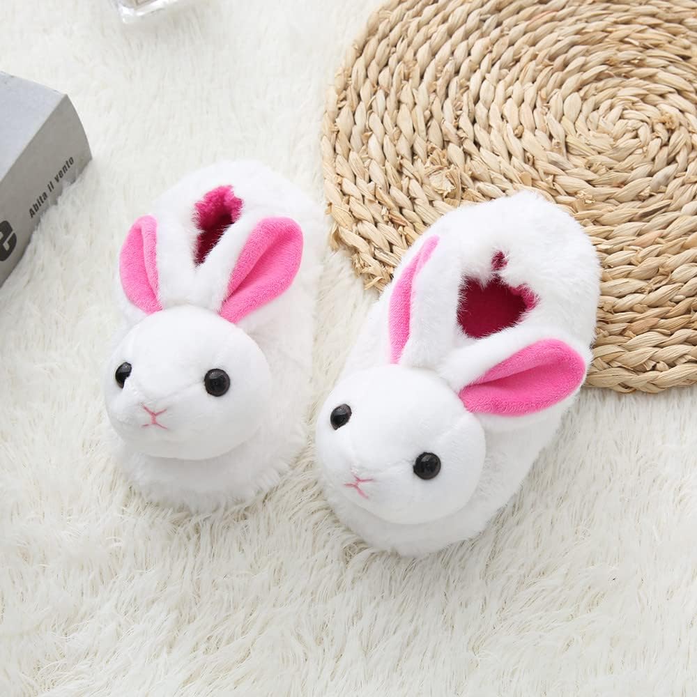 Baby Girl's Premium Soft Plush Slippers Cartoon Warm Winter House Shoes - Image 6