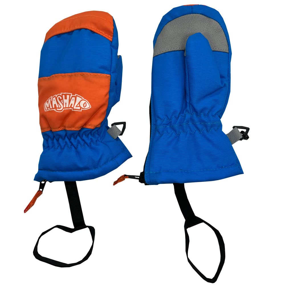 Amazon | MASHALO スノーグローブ キッズMSG-K722BLUE2～3才 | MASHALO