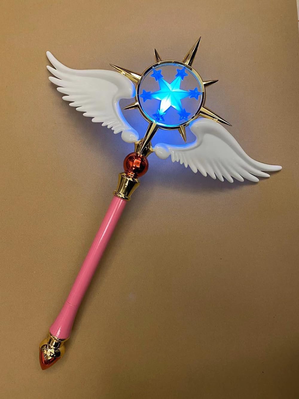 Amazon.co.jp: 木之本桜 封印の杖 星の杖 コスプレ道具 カード