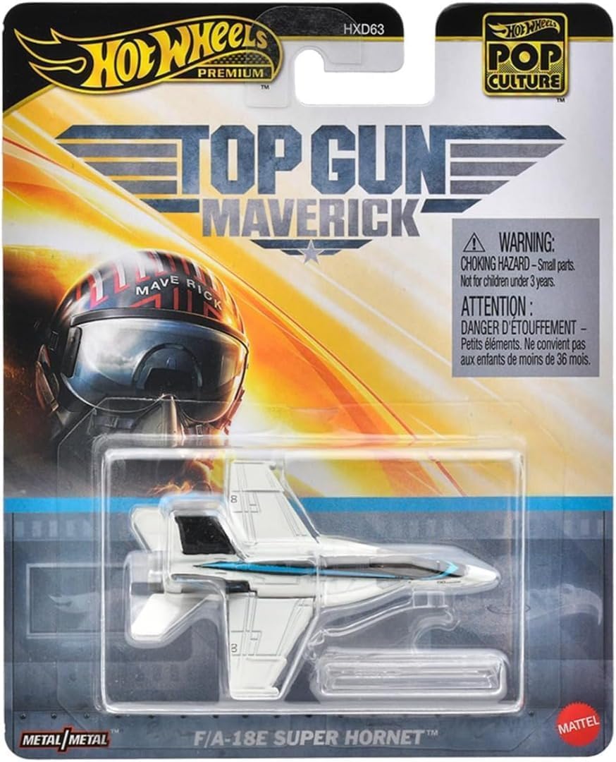 TOP GUN MAVRICK F/A-18 ・ F-15 Hot Wheels Premium Pop Culture F/A-18E Super Hornet, Top Gun
