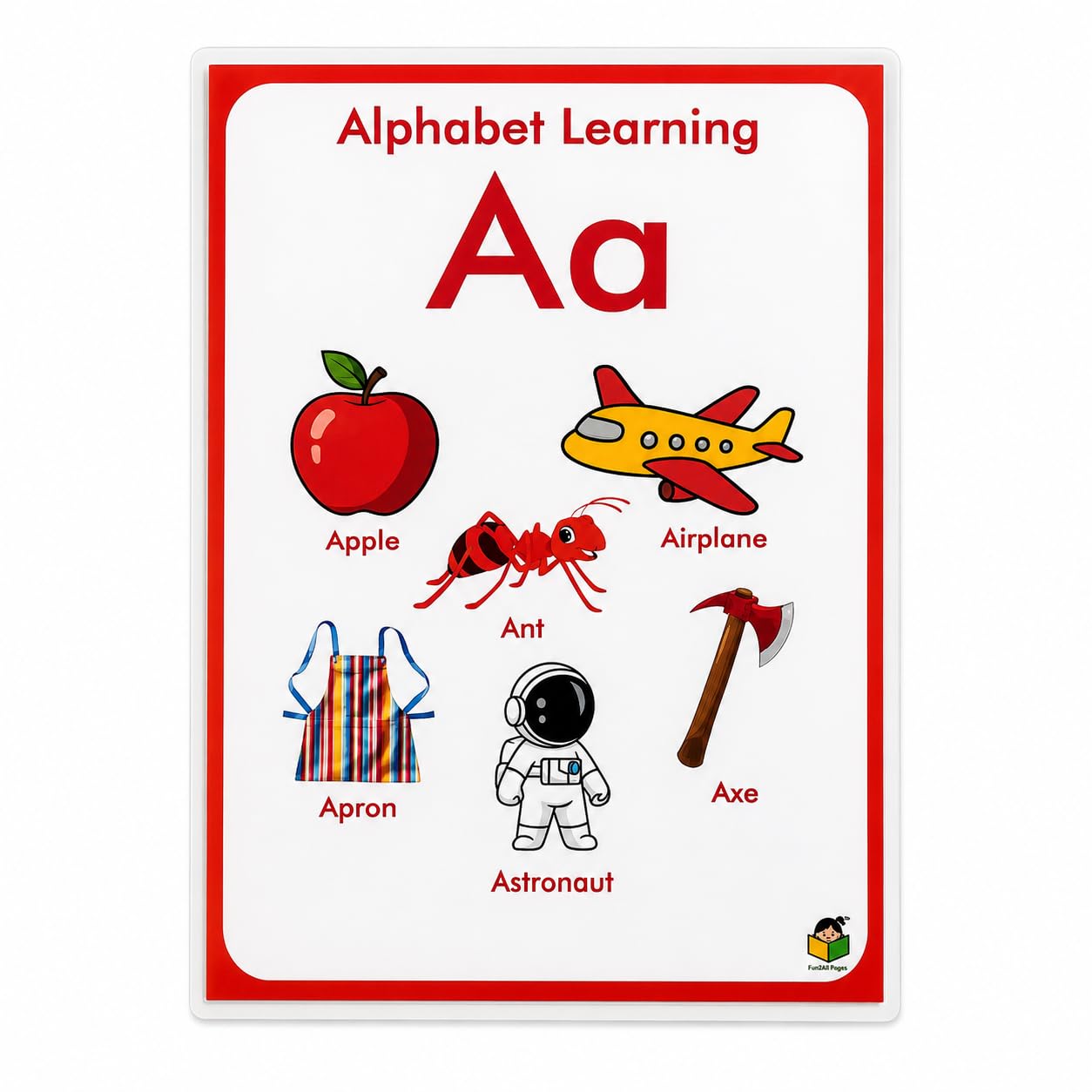 A–Z Alphabet Posters for Kids | 26 Laminated Educational Charts | ABC Learning Wall Posters | Preschool, Nursery & Homeschool | Ages 2–6 Years | Educational Classroom & Home Learning Charts - A3-image-31