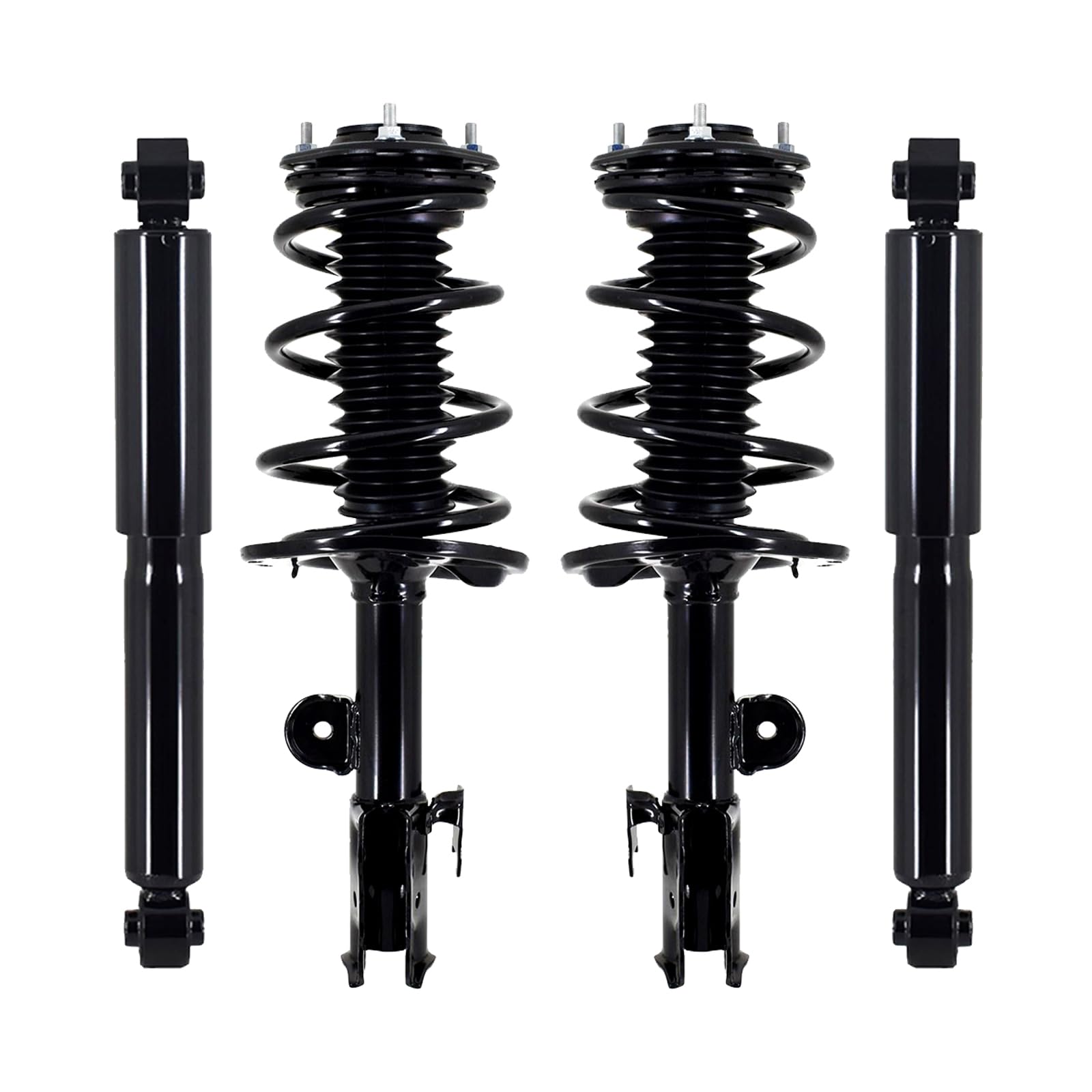PM Auto Set of 4 Front Quick Complete Strut-Rear Shock Absorber Replacement For 2013-2018 Toyota Rav4