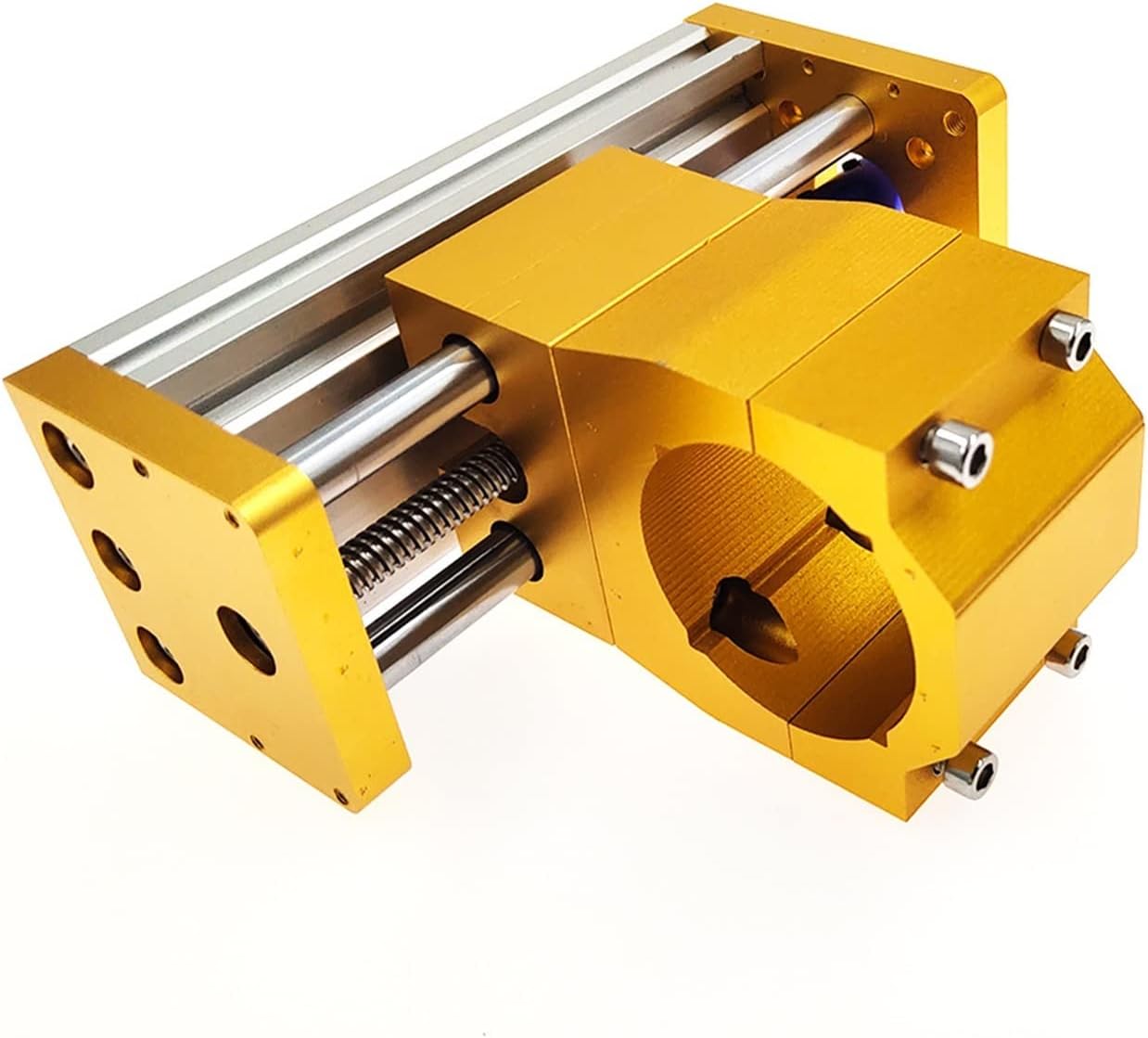CNC Brushless Spindle Motor Kit CNC 3018 Z-Axis Module Apply Nema17/52 42/57 Stepper Motor Spindle Hole 52mm Aluminum Sliding Table Engraving Machine Accessorie(No Stepper Motor)