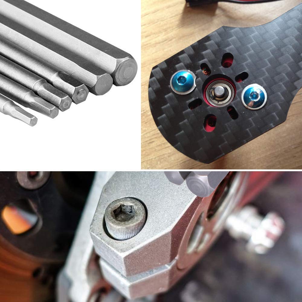 23-teiliges Bitset Aus S2-Stahl – Torx, Sechskant, Kreuzschlitz, 100 Mm, Magnetisch, 1/4 Zoll