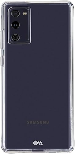 Case-Mate Funda para Samsung Galaxy S20 FE – Transparente de 6.5 pulgadas – Con protección contra caídas de 10 pies y carga inalámbrica – Funda