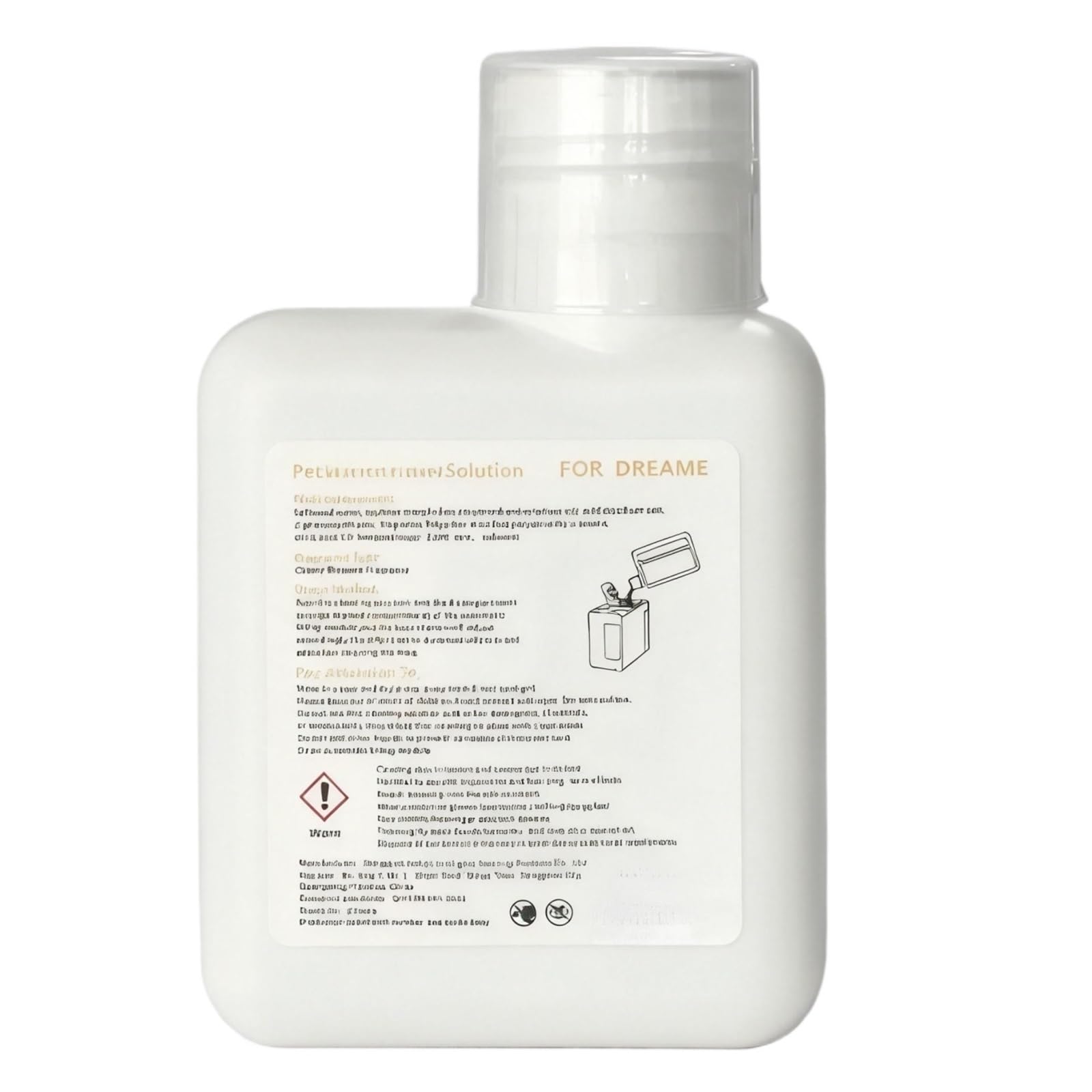 Eliminador de olores de Mascotas de 200 ml: Compatible con Dreame, Seguro for el hogar, la Perrera y la Caja de Arena, frescura Duradera.(3 Bottle)