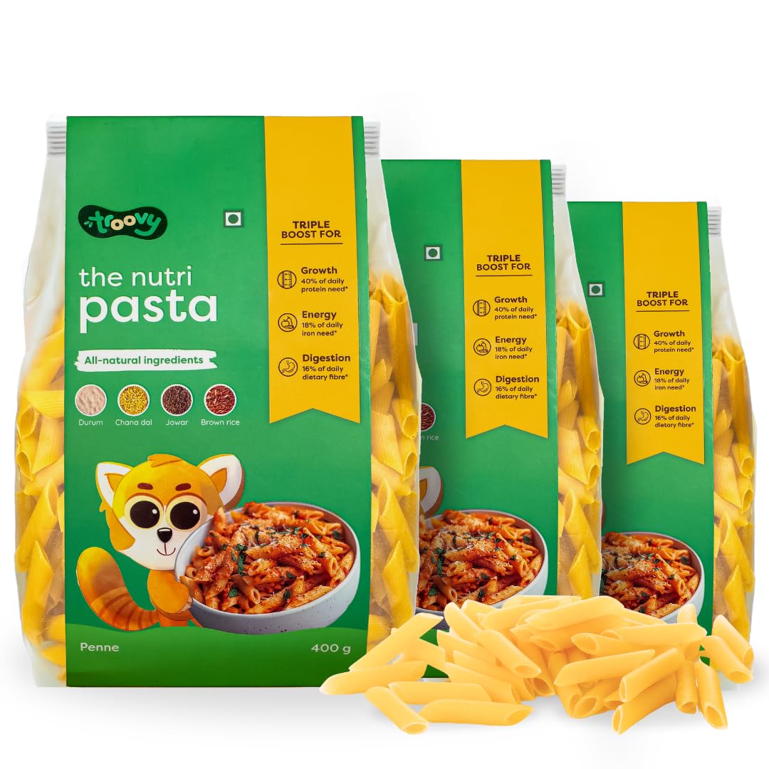 Troovy High Protein Millet Penne Pasta (Pack of 3) | Protein & Iron rich | No Maida | All natural ingredients | Non-Dry | High Fiber | No Preservatives | No Junk (B0CYDQNC11) Amazon Price History, Amazon Price Tracker