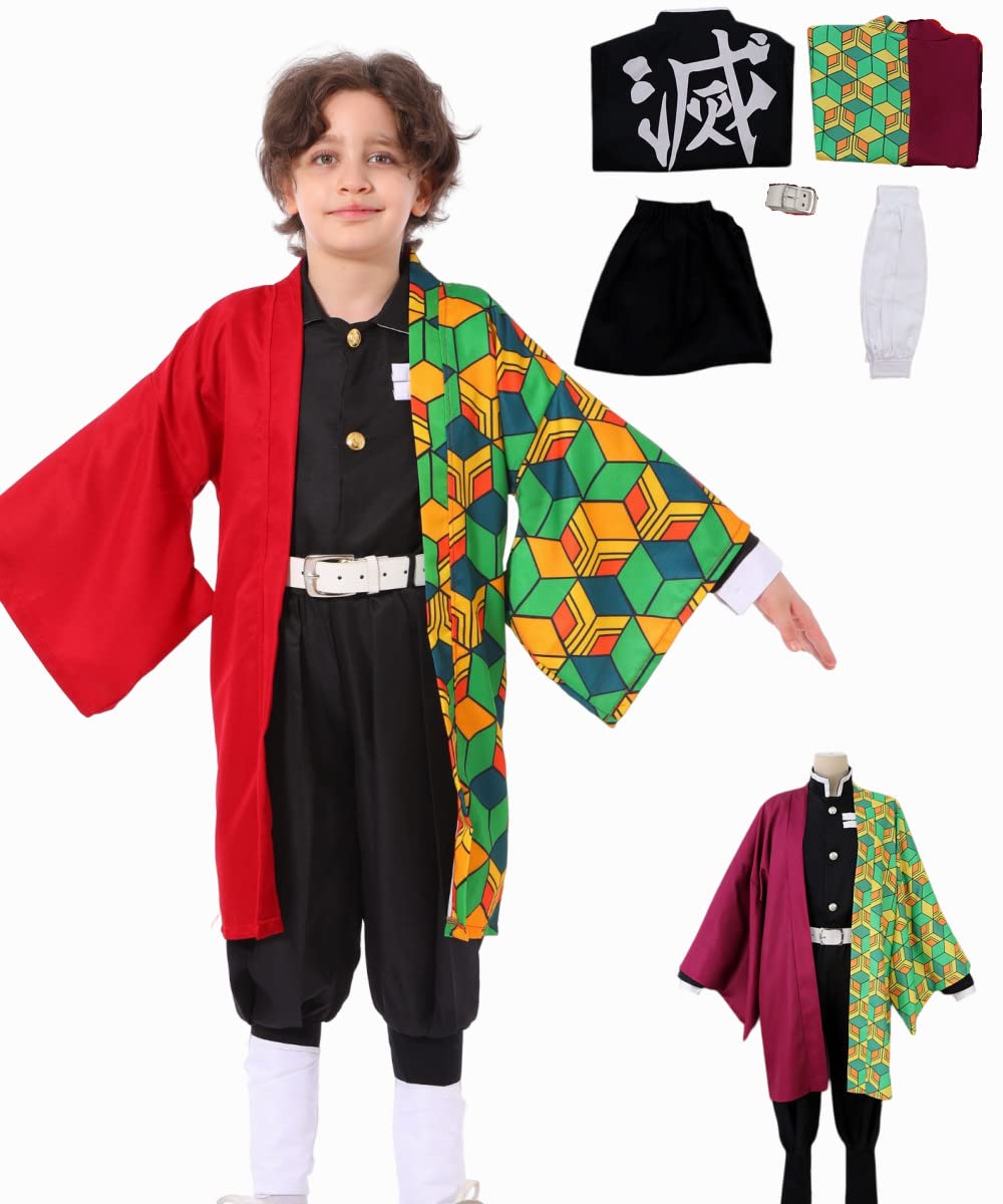 Anime Demon Slayer Kimetsu No Yaiba Costume Cosplay Kimono pour Femmes Robe de Fête d'Halloween Carnaval – acheter les meilleurs produits dans la boutique en ligne