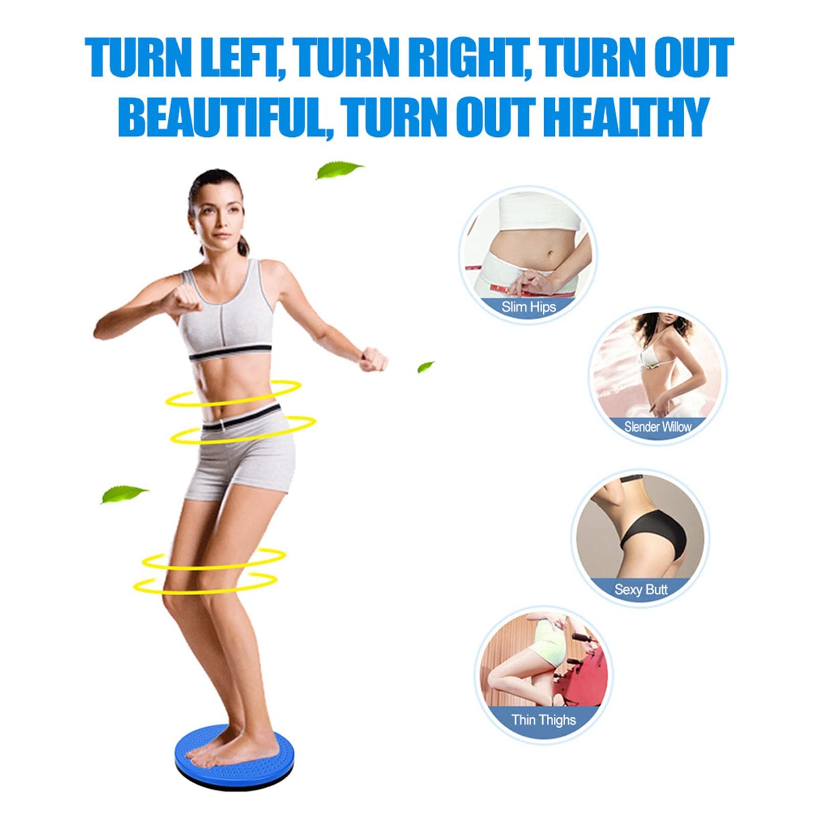 EXID Twist Board Twist Waist, Body Twister, Disco Twist per torcere la Vita, Equilibrio, Rotante, Esercizi di Aerobica, per gli Esercizi di Torsione di Vita e Fianchi, per il Fitness e l'allenamento