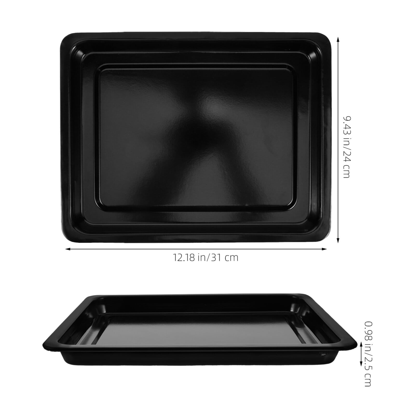 Enamel Cookie Sheet Enameled Cast Iron Rectangular Roaster