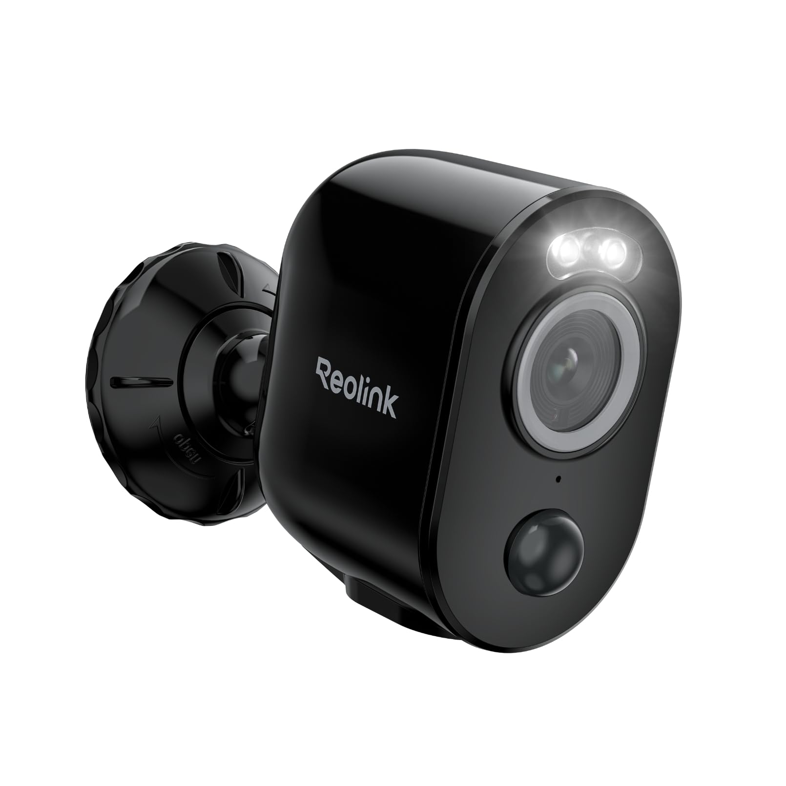 Reolink 5MP Camara Vigilancia WiFi Exterior/Interior, Cámara Vigilancia WiFi 2,4/5 GHz Sin Cables Bateria Solar, Visión Nocturna en Color, Detección Smart, Funciona con Cloud/Alexa, Argus 3 Pro(Negro)