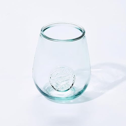 Miniatura 2 de Vidrios San Miguel - Vasos para beber de 21 onzas, hechos de vidrio 100% reciclado, juego de 6 vasos auténticos en relieve, gran juego de