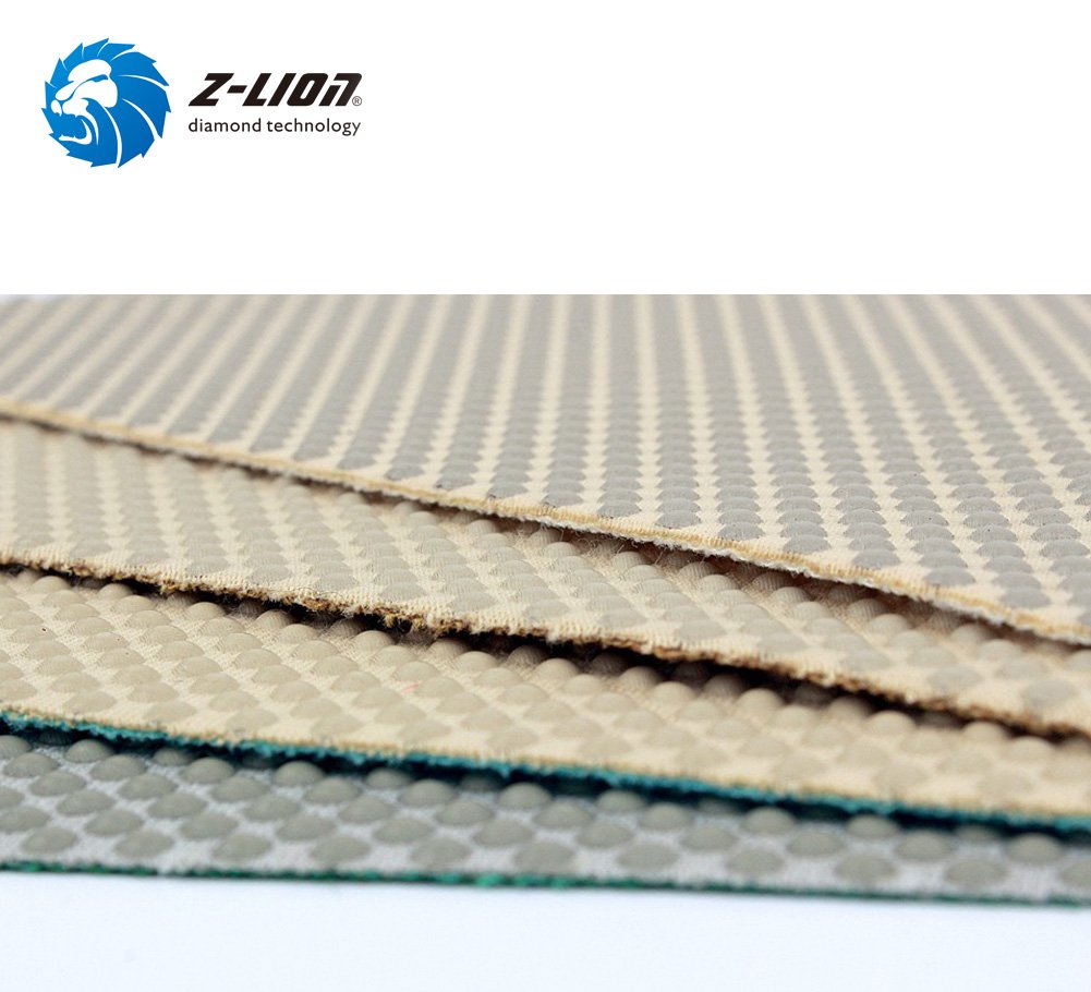 Z-Lion Hojas de papel abrasivo de diamante, papel de lija de diamante para moler piedra, vidrio, cerámica, herramienta de diamante (8 piezas/juego)