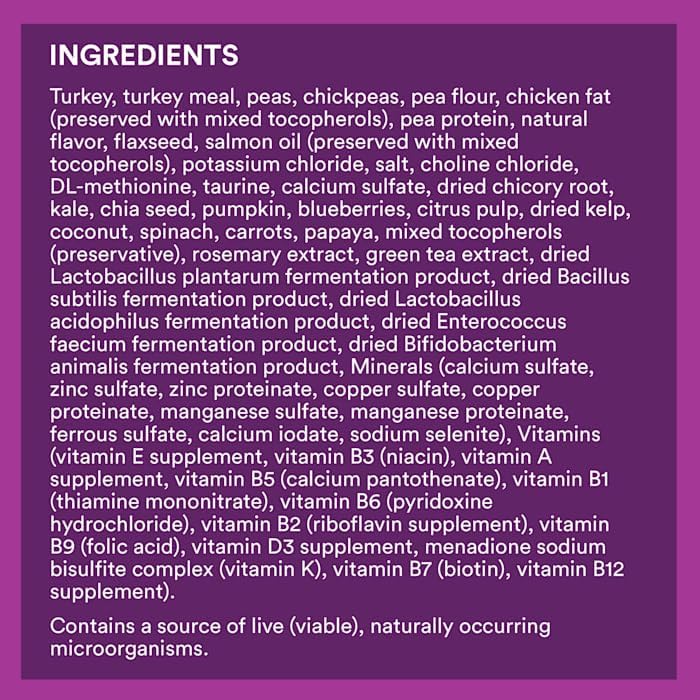 WholeHearted Grain Free Turkey Formula Dry Cat Food 3 lbs.