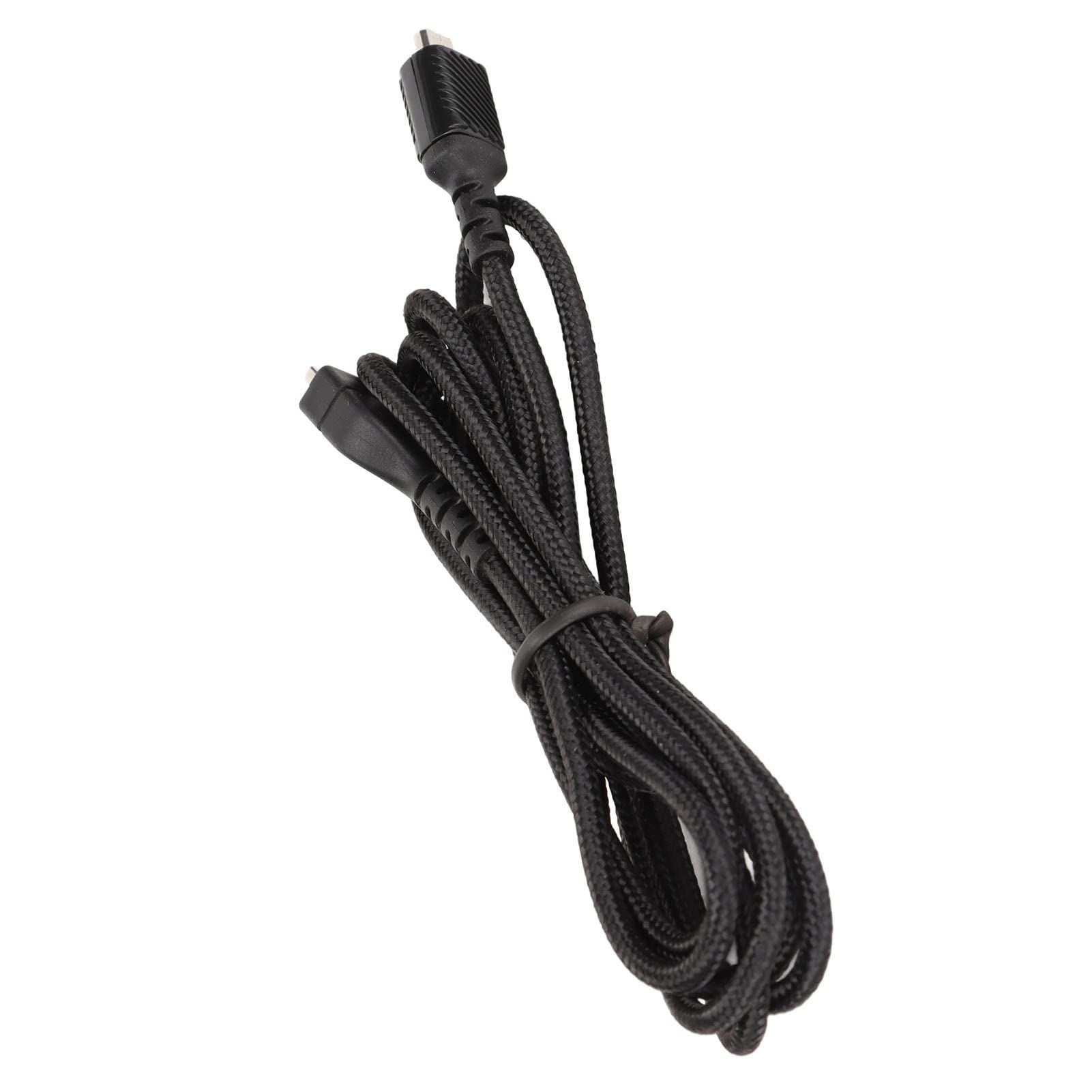 Ejoyous Kabel słuchawkowy 150 cm, rdzeń tlenowy miedziany, pleciony kabel, z sygnałem kompatybilnym z tabletami do konsoli do gier