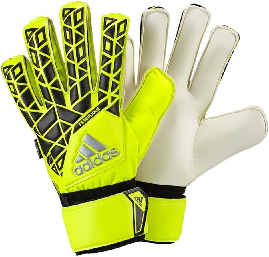 adidas Ace FingerSave Replique Solar Yellow/Black Goalkeeper Gloves
