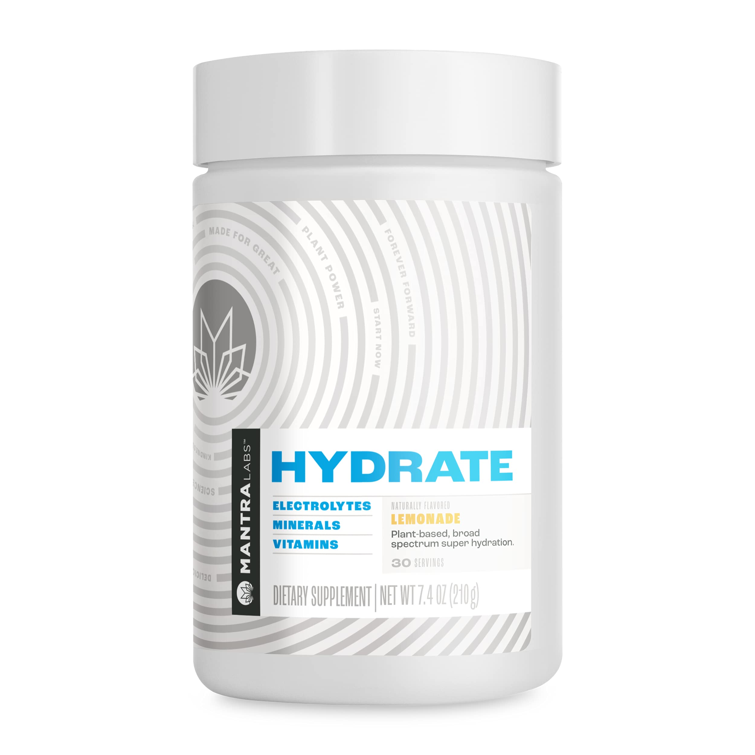 Buy MANTRA Labs Hydrate Supplement Drink Mix Electrolyte Hydration