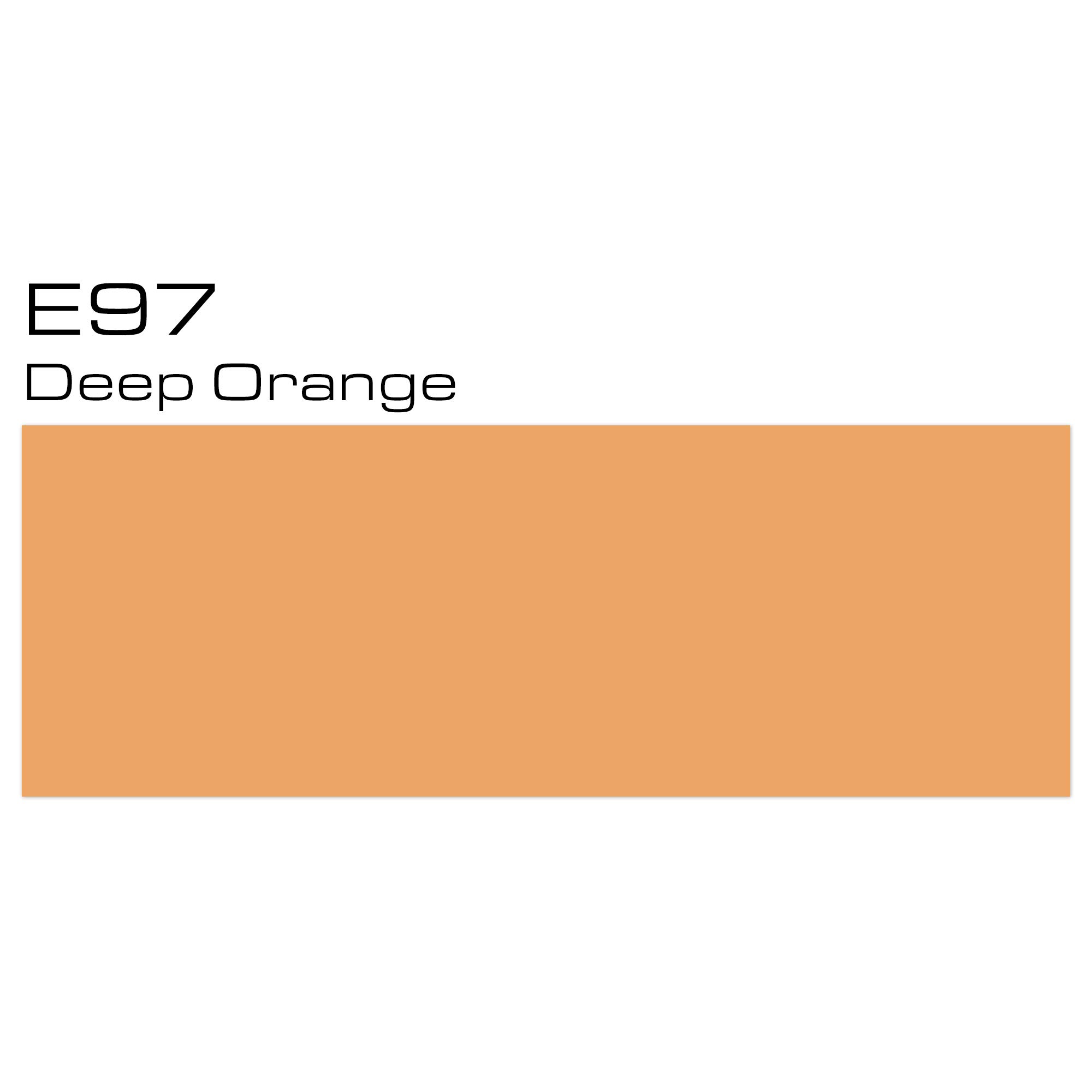 Amazon.co.jp: コピック コピックスケッチ E97 Deep Orange : 文房具