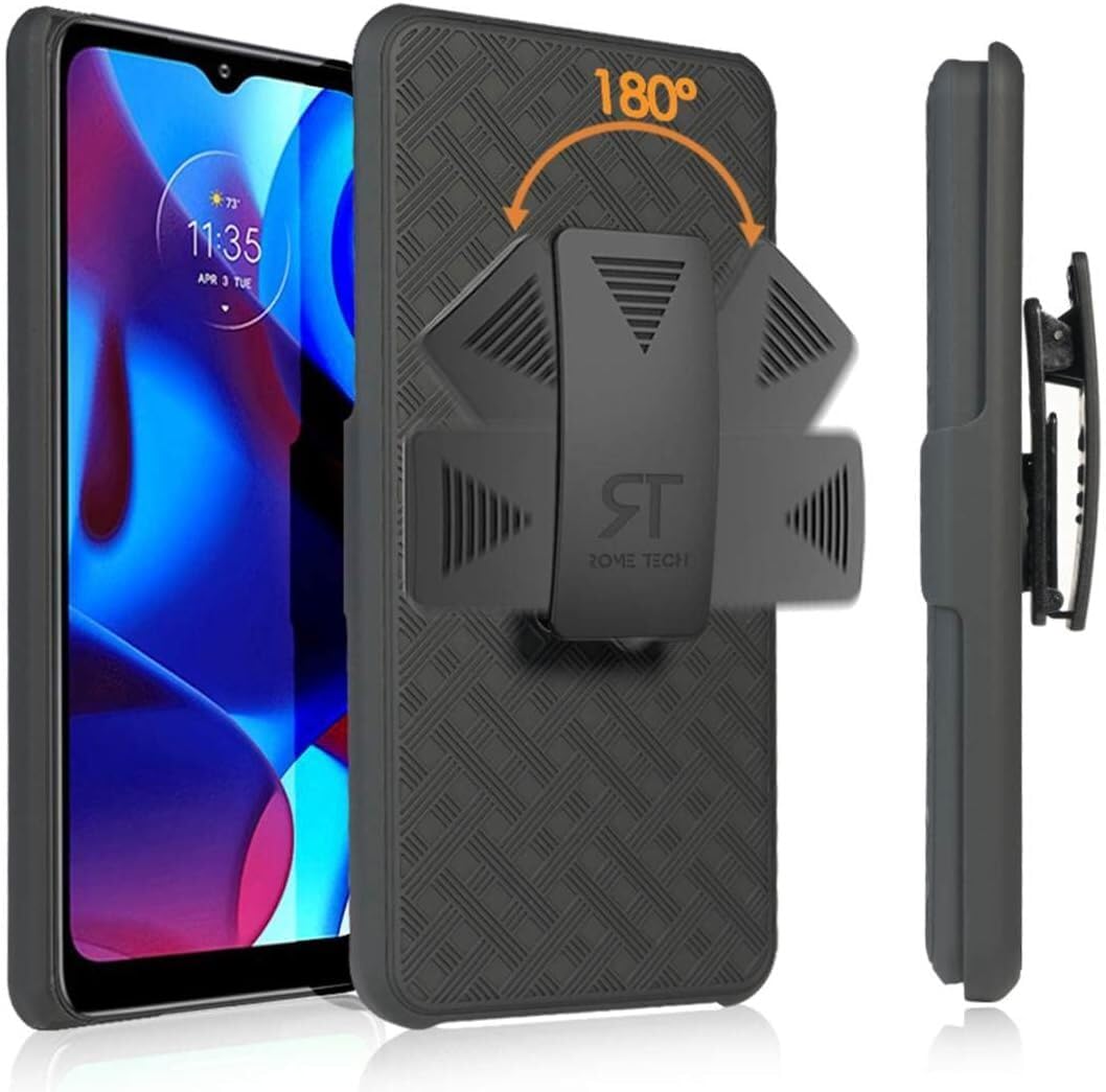 Custodia Toughcase Per Moto G Power 2022 Con Clip Da Cintura E Fondina – Protezione Antiurto