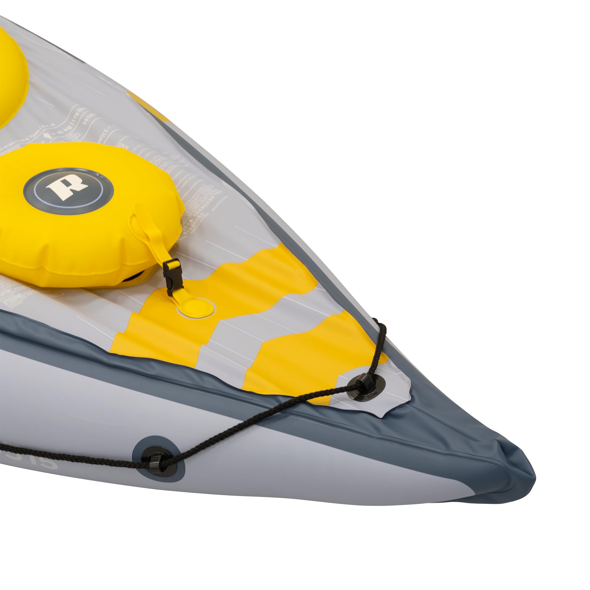 Rebel Electro Kayak Inflable 282x90 Paddle Bomba Asiento RBA-4515