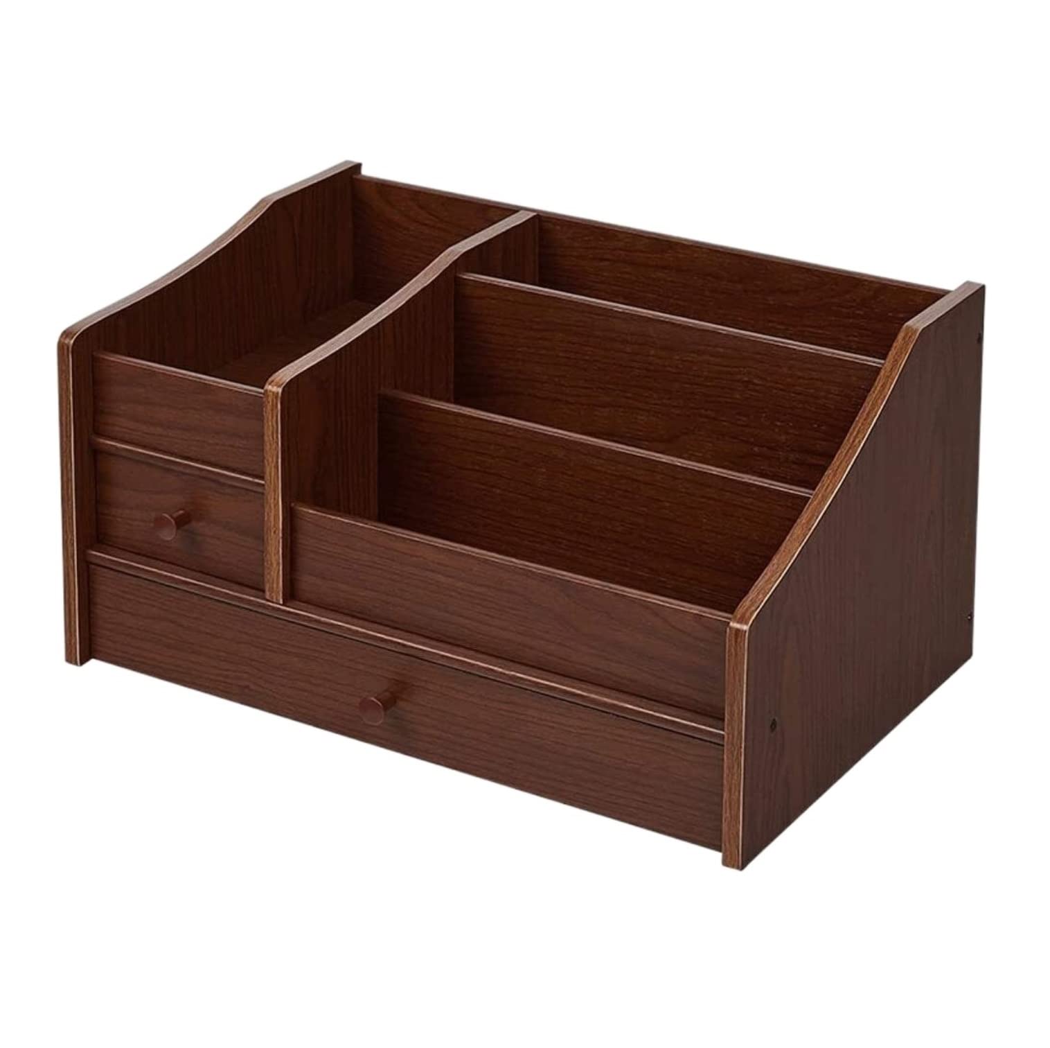 Organizer na Kosmetyki Wielofunkcyjne Pudełko Do Przechowywania Kosmetyków Szuflada W Stylu Dresser Rack Organizer Na Przybory Do Makijażu Organizer do Makijażu Sypialni(Bruin)